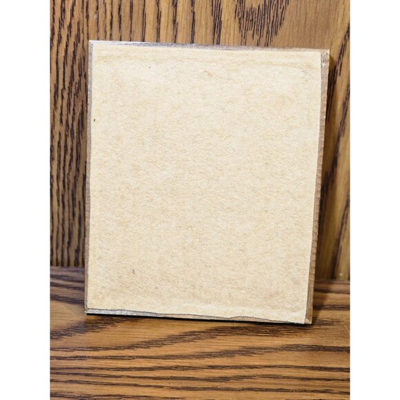 Vintage Framed Cross-Stitch Artwork With Pink Roses & "June" Text In Wooden Fram - Picture 3 of 5